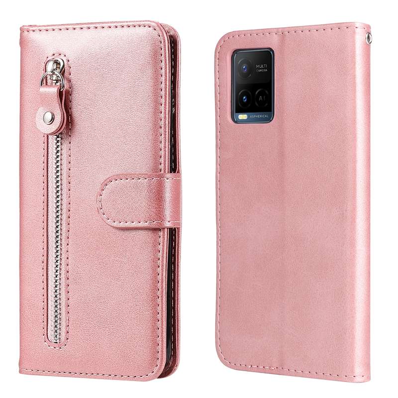For Xiaomi 11T / 11T Pro Fashion Calf Texture Zipper Horizontal Flip Leather Phone Case(Brown)