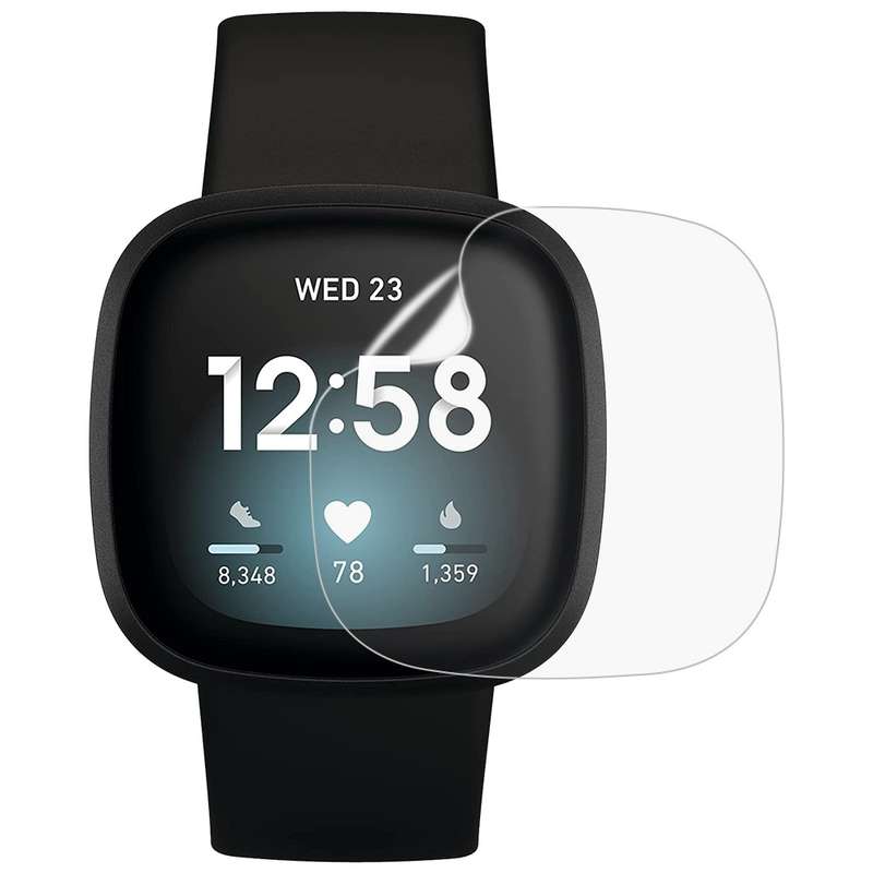 For Fitbit Versa 3 Soft Hydrogel Film Watch Screen Protector