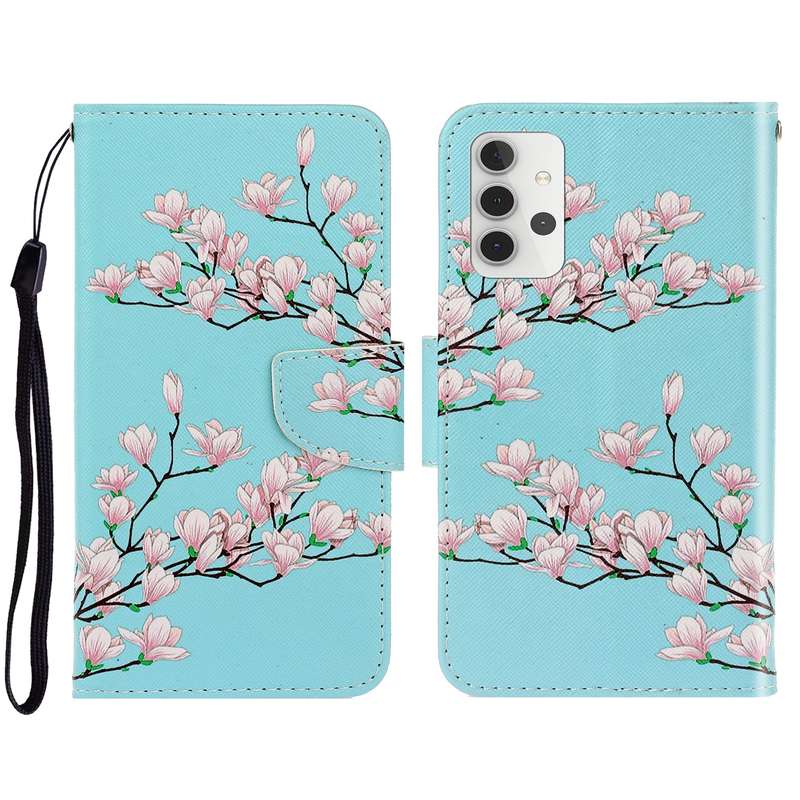 For Samsung Galaxy A32 5G 3D Colored Drawing Horizontal Flip Leather Phone Case with Holder & Card S
