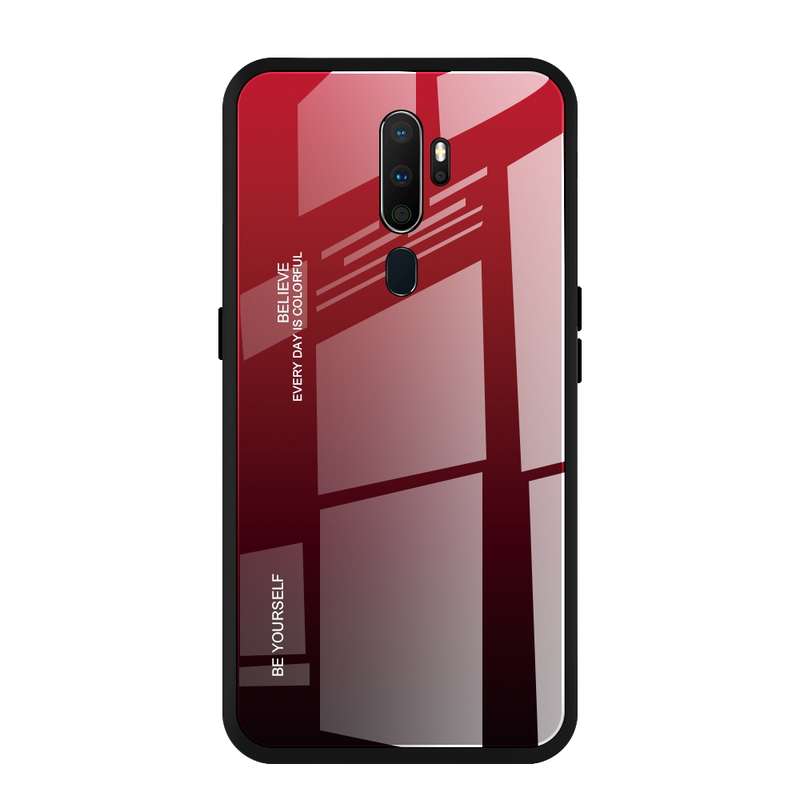 For OPPO A54 5G / A74 5G Starry Sky Solid Color Series Shockproof PC + TPU Case(Purple)