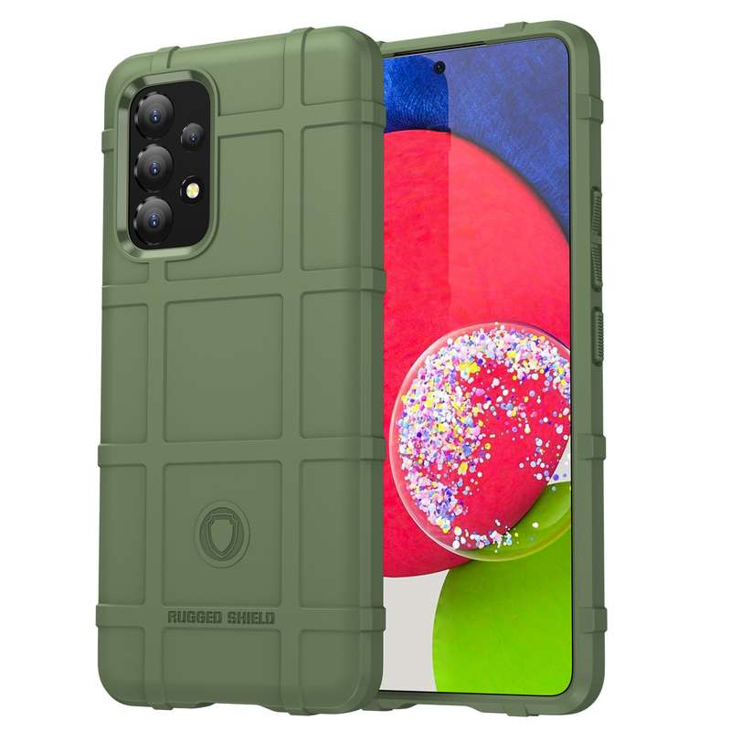 For Samsung Galaxy A53 5G Full Coverage Shockproof TPU Phone Case(Black)