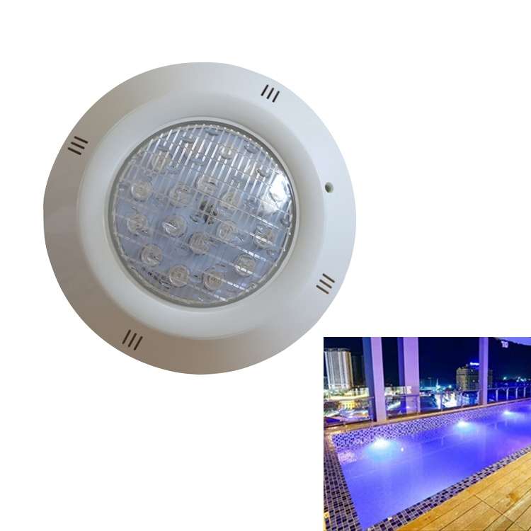 Swimming Pool ABS Wall Lamp LED Underwater Light, Power:18W(Red)