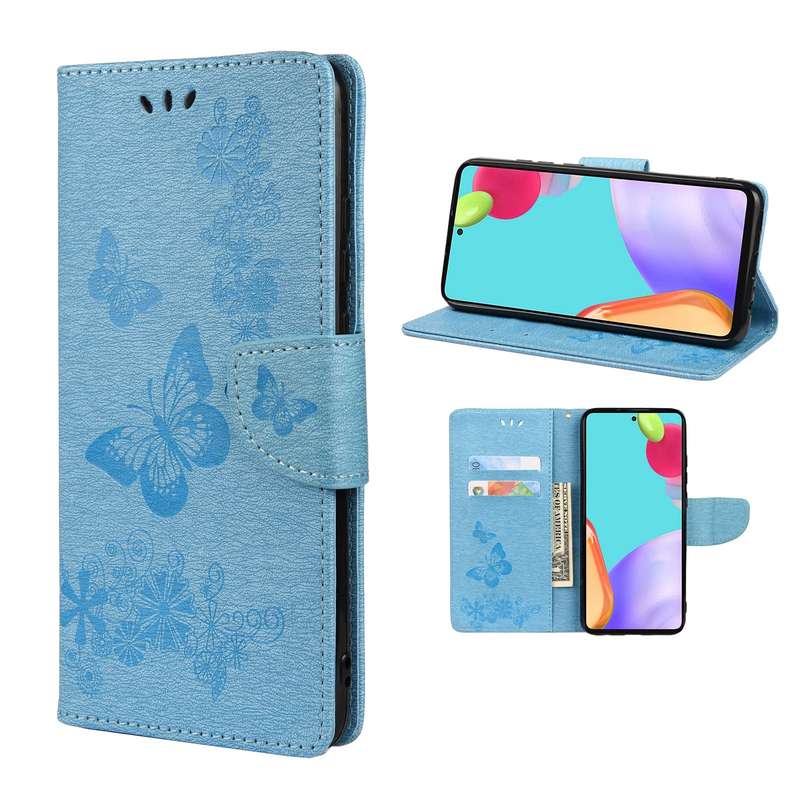 For OPPO Reno5 4G XINLI Straight Edge 6D Electroplate TPU Phone Case(Celestial Blue)