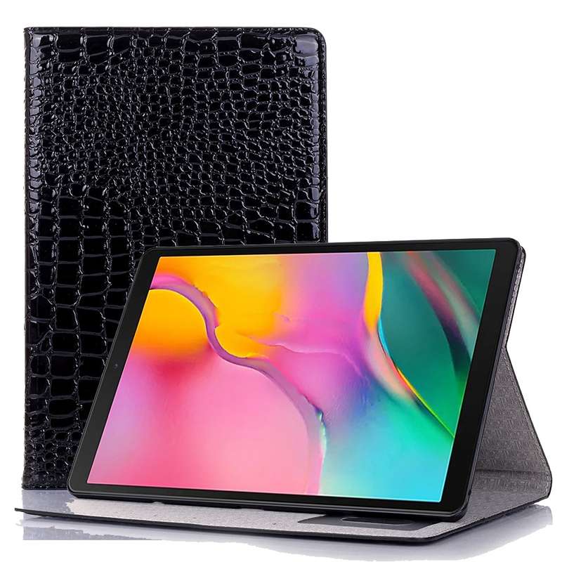 For Samsung Galaxy Tab A7 Lite T220/T225 Crocodile Texture Leather Tablet Case(Red)