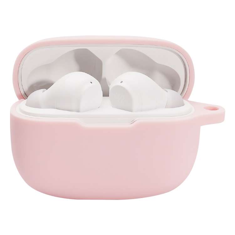 For JBL Wave 200TWS Silicone Earphone Protective Case(White)
