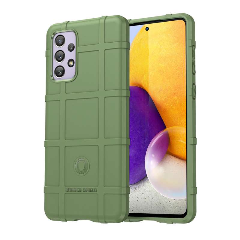 For Samsung Galaxy A73 5G Full Coverage Shockproof TPU Phone Case(Black)