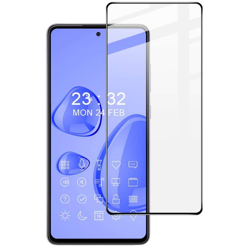 For Samsung Galaxy A73 imak 9H Full Screen Tempered Glass Film Pro+ Series