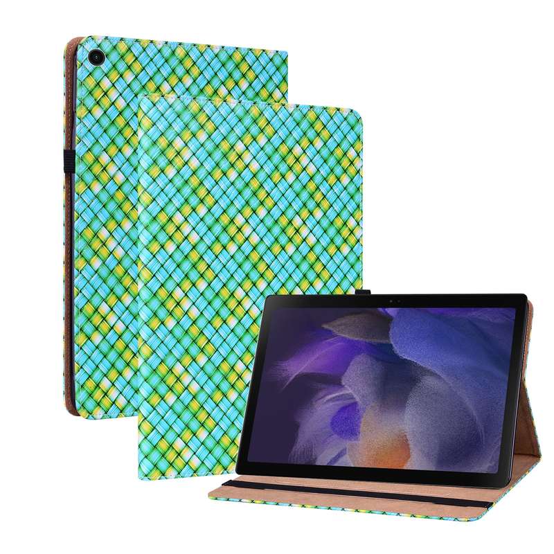 For Samsung Galaxy S22 Ultra Three-fold Leather Phone Case with Card Slot & Wallet & Holder(Purple)