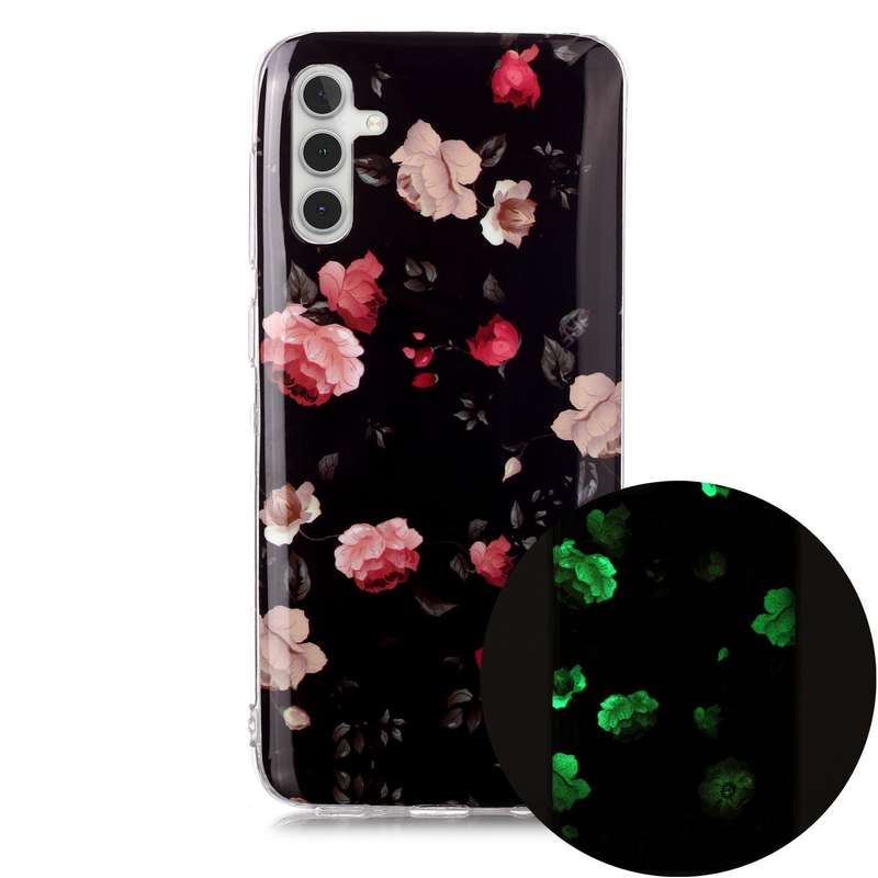 For Samsung Galaxy A13 5G Luminous TPU Protective Phone Case(Fierce Wolf)
