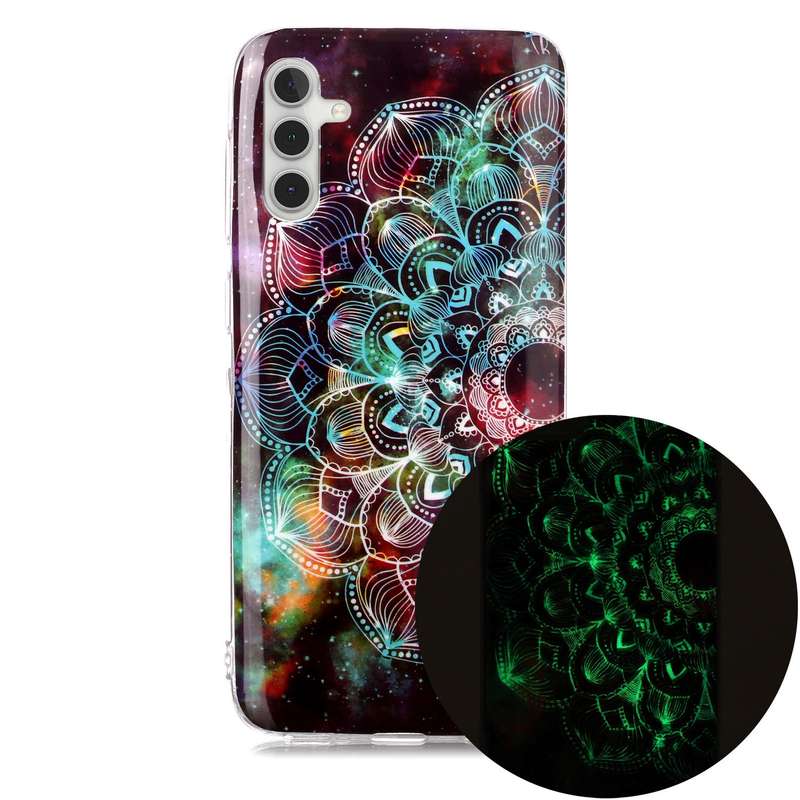 For Samsung Galaxy A13 5G Luminous TPU Protective Phone Case(Fierce Wolf)