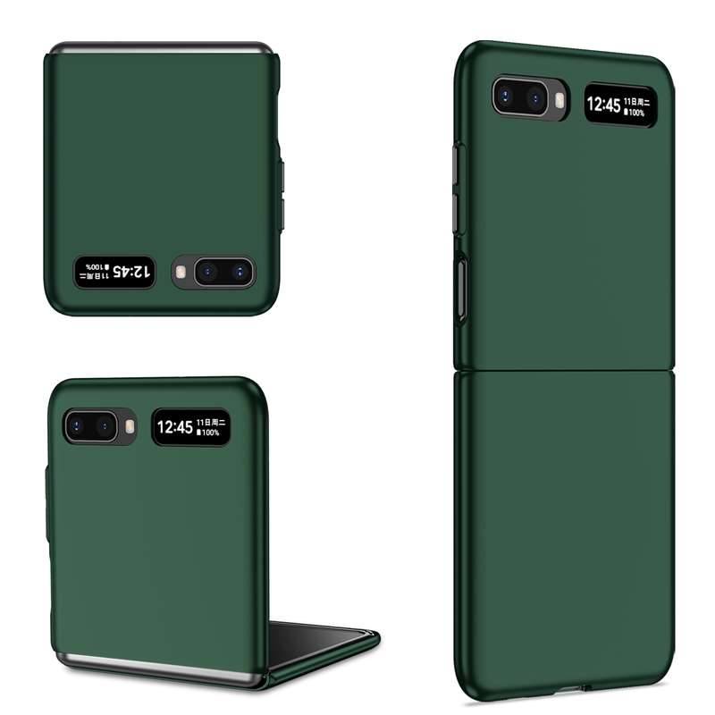 For Samsung Galaxy Z Flip 5G Armor Foldable Phone Case(Dark Green)