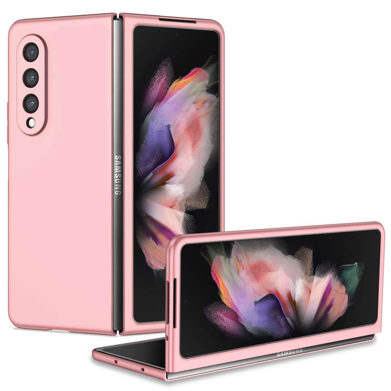 For Samsung Galaxy Z Fold3 5G Armor Foldable Phone Case(Dark Green)