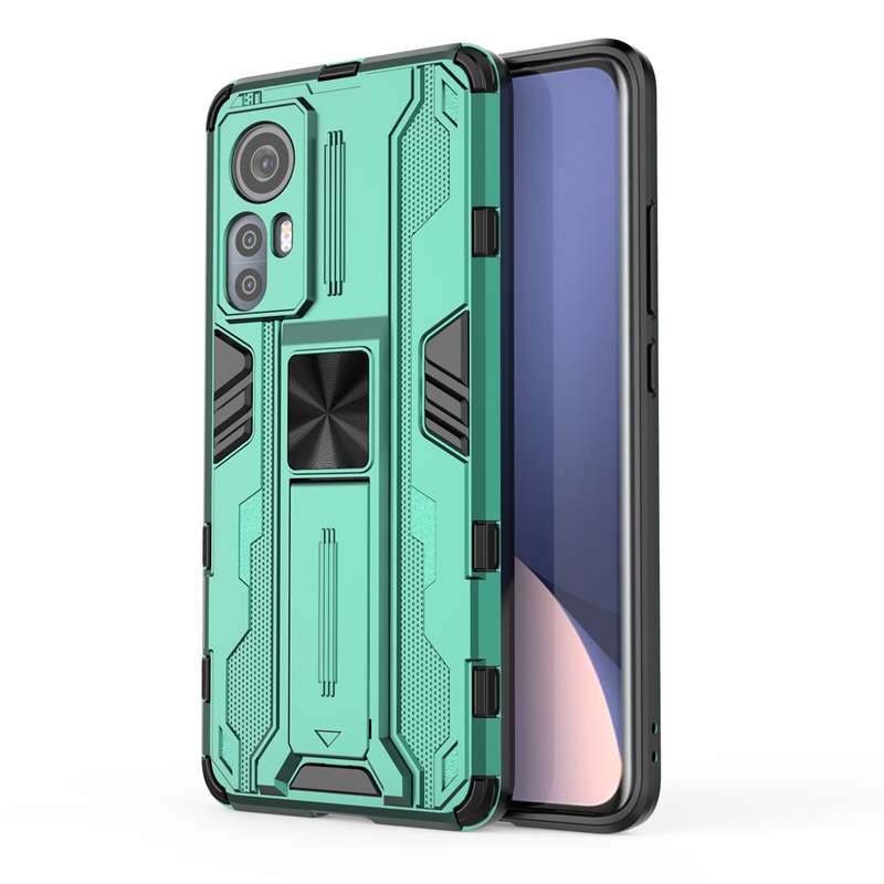 For Xiaomi 12S/12/12X Supersonic PC + TPU Shock-proof Phone Case(Black)