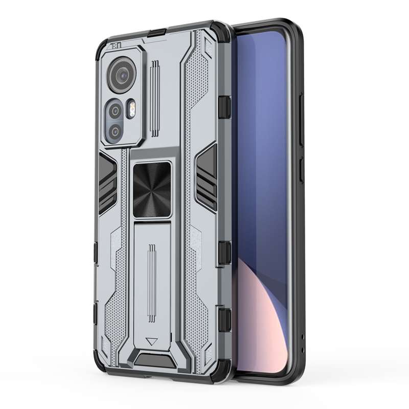 For Xiaomi 12S/12/12X Supersonic PC + TPU Shock-proof Phone Case(Black)