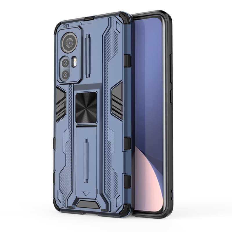 For Xiaomi 12S/12/12X Supersonic PC + TPU Shock-proof Phone Case(Black)
