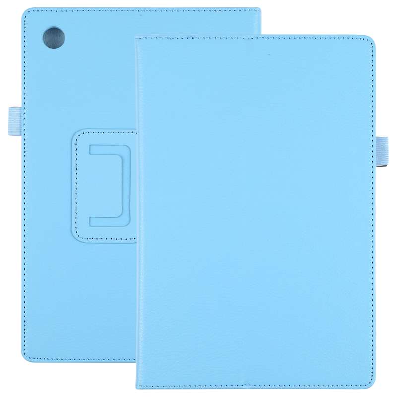 For Samsung Galaxy Tab A8 10.5 2021 Litchi Texture Solid Color Leather Tablet Case(Green)