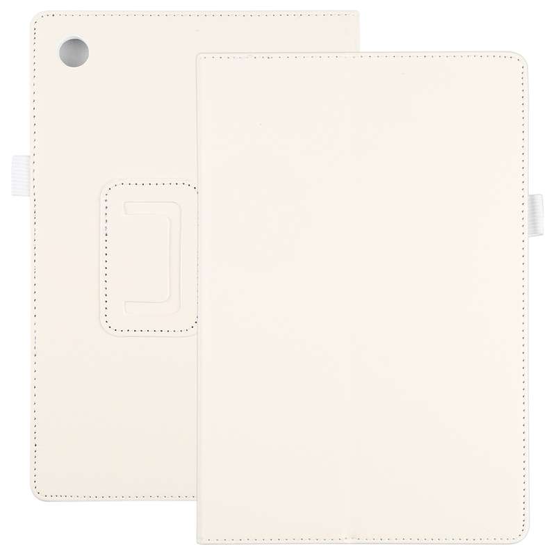 For Samsung Galaxy Tab A8 10.5 2021 Litchi Texture Solid Color Leather Tablet Case(Green)