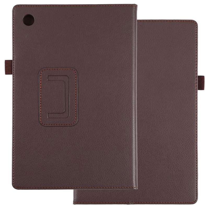 For Samsung Galaxy Tab A8 10.5 2021 Litchi Texture Solid Color Leather Tablet Case(Green)