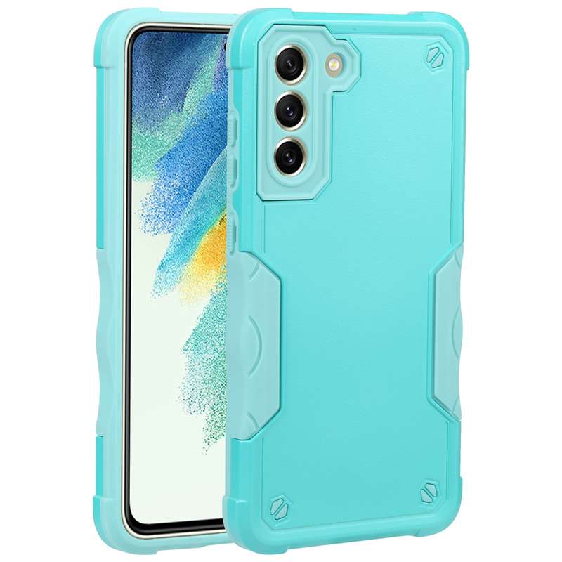 For Samsung Galaxy S20 FE 5G IMD Marble Pattern TPU Phone Case(Green)
