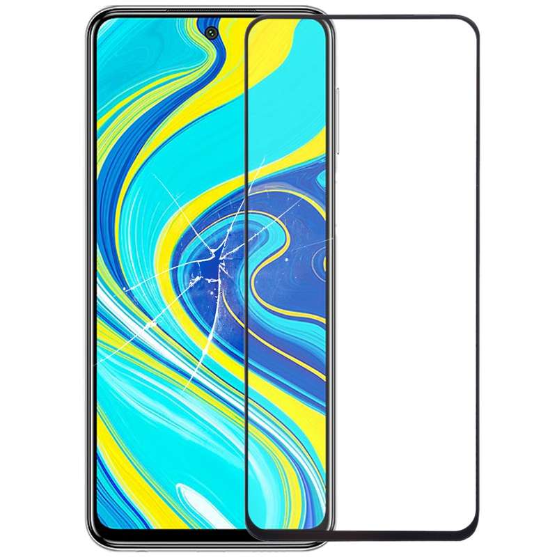 Front Screen Outer Glass Lens with OCA Optically Clear Adhesive for Xiaomi Redmi Note 9S/Redmi Note