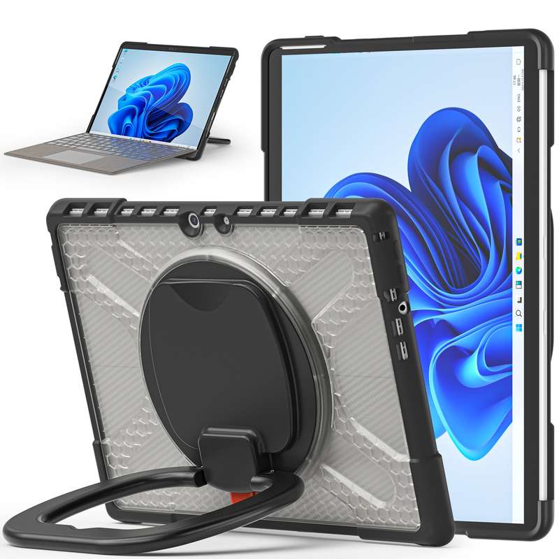 For MicroSoft Surface Pro 8 TPU + PC Tablet Case(Transparent)
