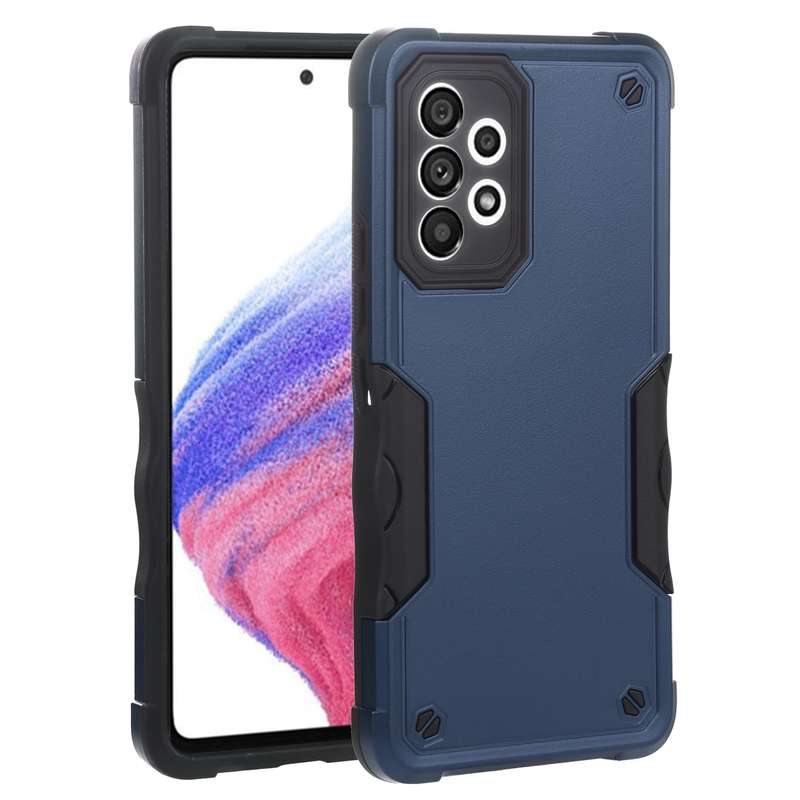 For Samsung Galaxy A53 Non-slip Armor Phone Case(Green)
