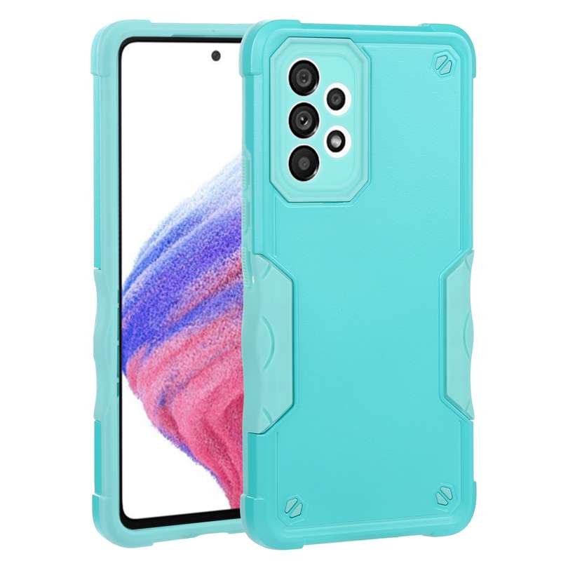 For Samsung Galaxy A53 Non-slip Armor Phone Case(Green)