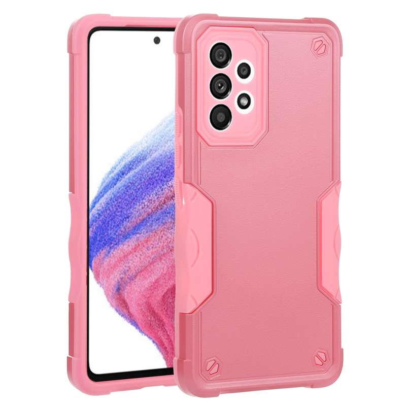 For Samsung Galaxy A53 Non-slip Armor Phone Case(Green)