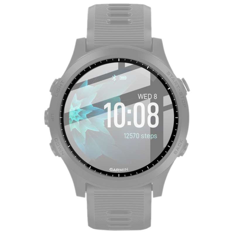For Garmin Forerunner 945 IMAK HD High Transparent Wear-resistant Watch Screen Protective Film