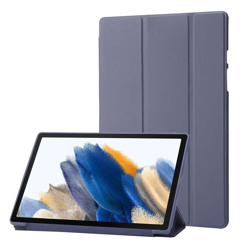For Samsung Galaxy Tab A8 10.5 2021 TPU Three-fold Horizontal Flip Leather Case(Green)