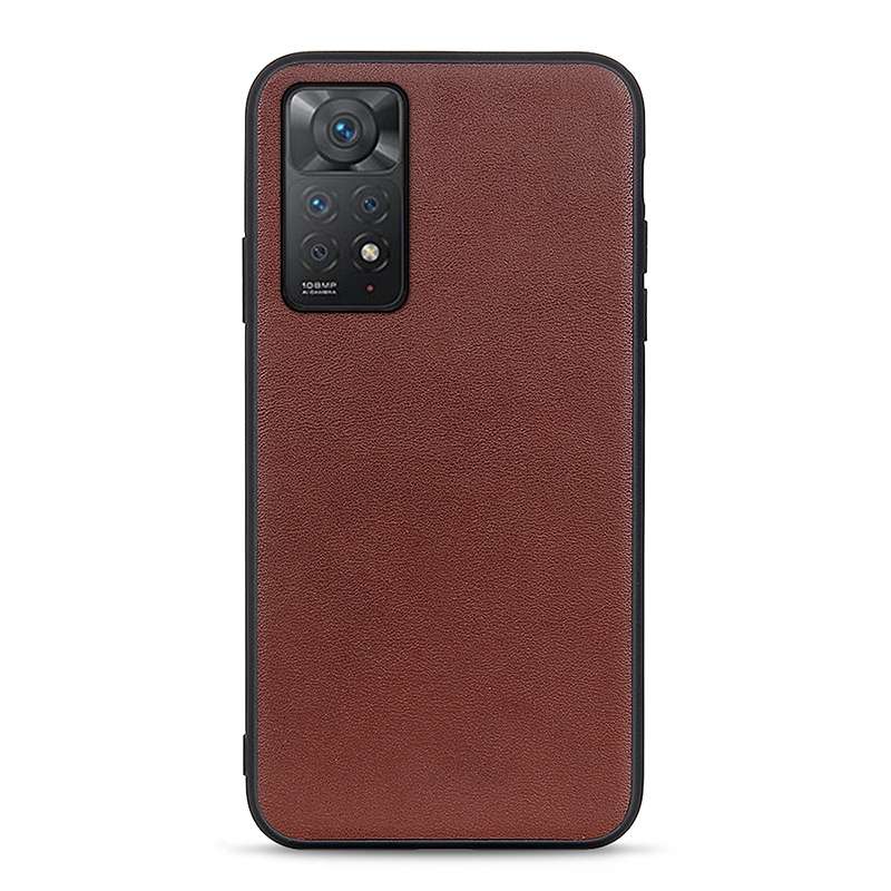 For Xiaomi Redmi Note 11 Pro Global Accurate Hole Sheep Texture Leather Shockproof Phone Case(Green)