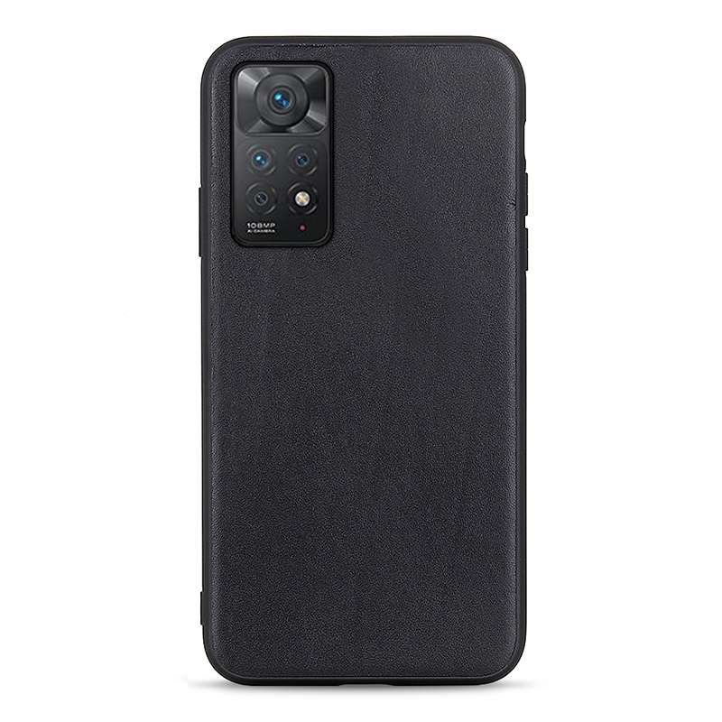 For Xiaomi Redmi Note 11 Pro Global Accurate Hole Sheep Texture Leather Shockproof Phone Case(Green)