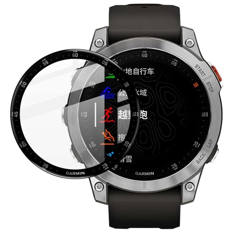 For Garmin Epix IMAK Plexiglass HD Watch Protective Film