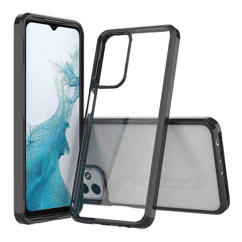 For Samsung Galaxy A23 Shockproof Scratchproof TPU + Acrylic Protective Phone Case(Transparent)