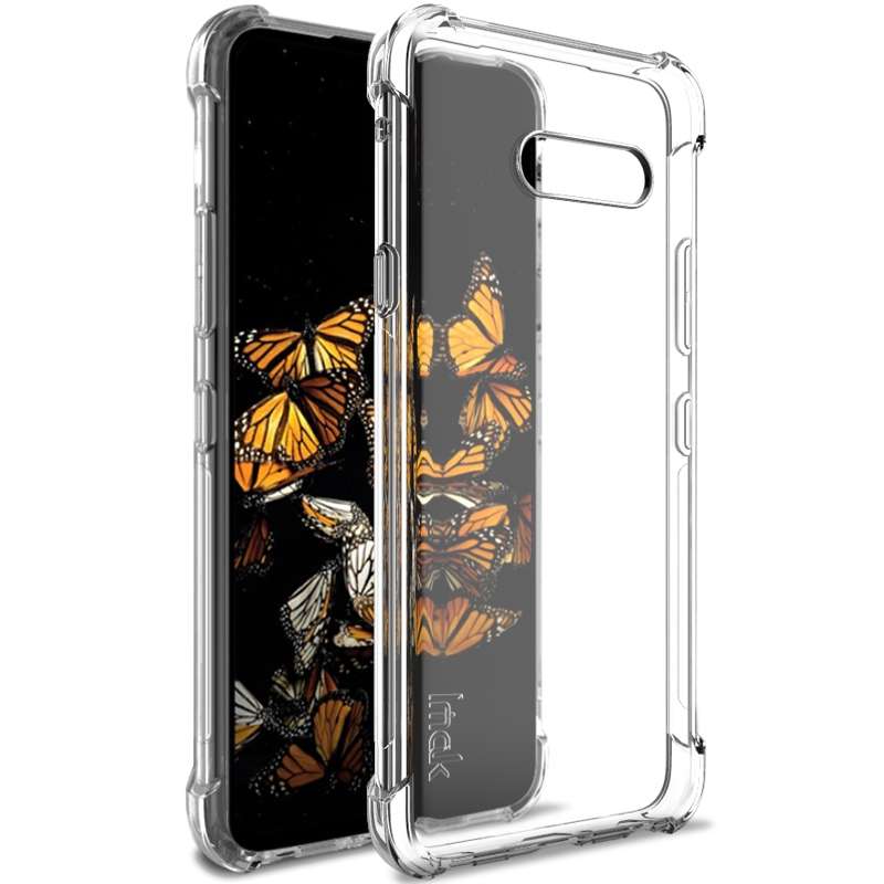 For LG G8X ThinQ / V50S ThinQ 5G IMAK All-inclusive Shockproof Airbag TPU Case with Screen Protector