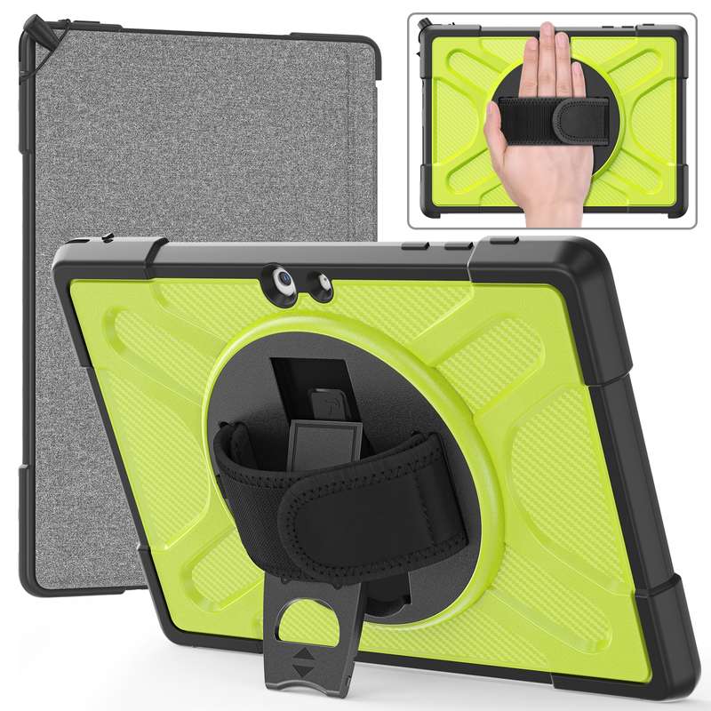 For Microsoft Surface Go 4 / 3 / 2 / 1 TPU + PC Tablet Case(Black)