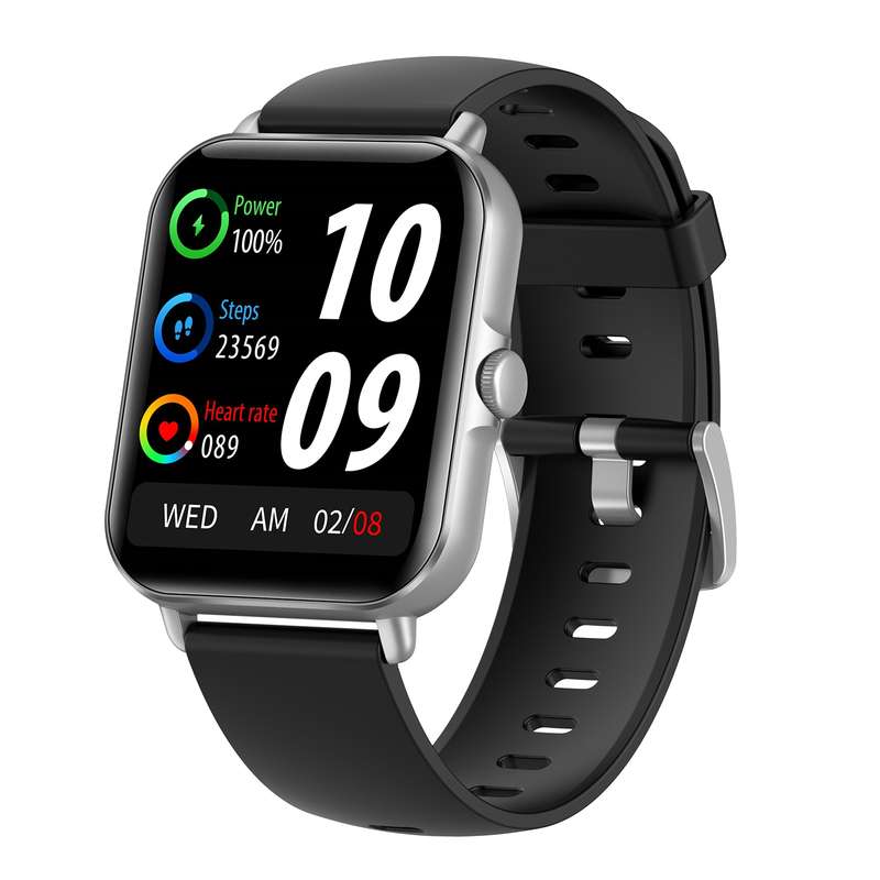 L21 1.69 inch TFT Screen Smart Watch,Support Blood Pressure Monitoring / Sleep Monitoring(Black)