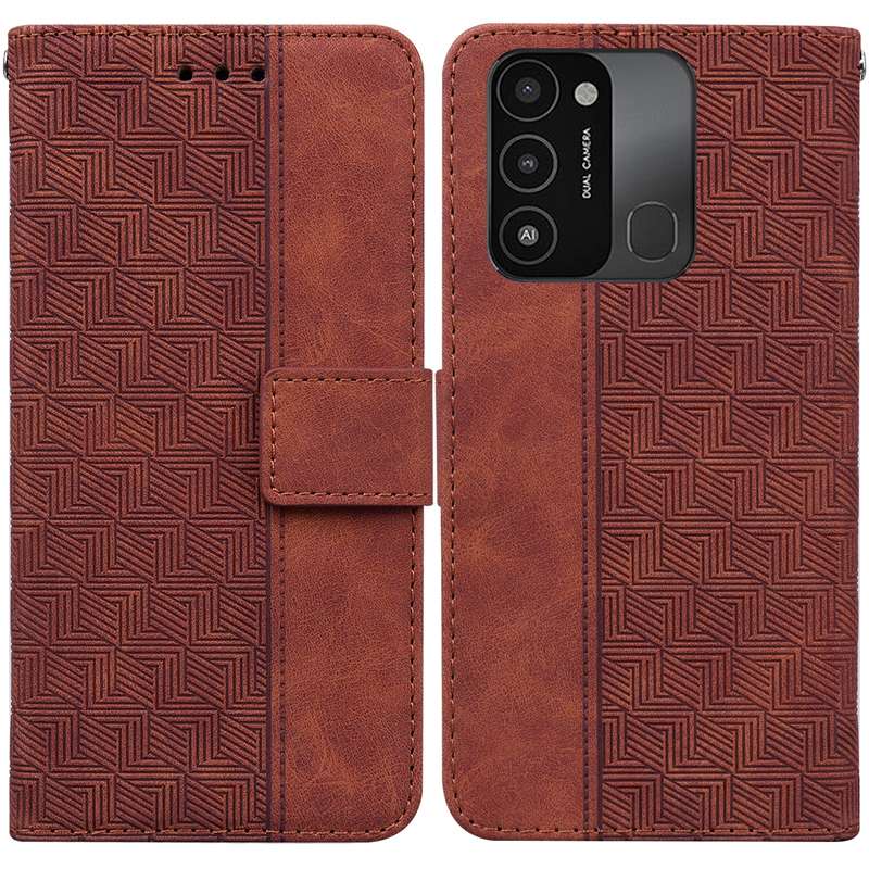 For Tecno Spark Go 2022 / Spark 8C Imitated Mirror Surface Horizontal Flip Leather Phone Case(Black)