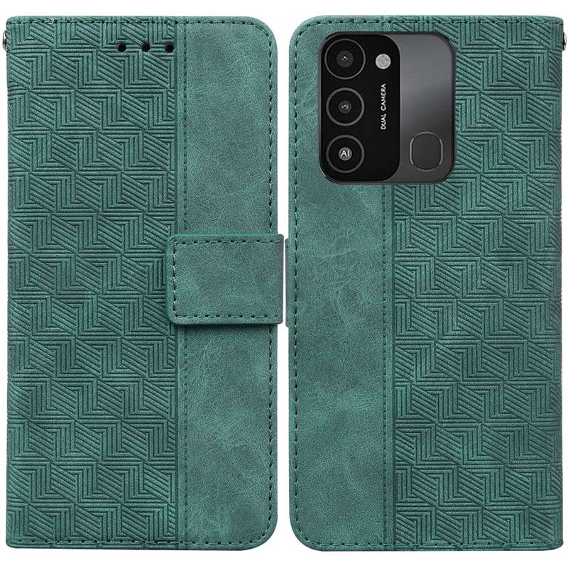 For Tecno Spark Go 2022 / Spark 8C Imitated Mirror Surface Horizontal Flip Leather Phone Case(Black)