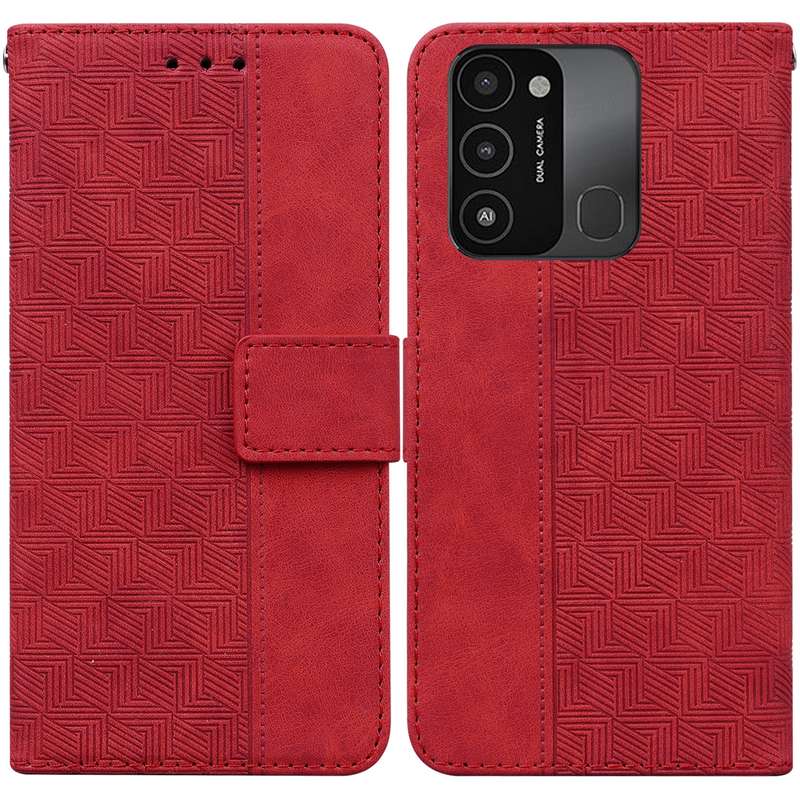 For Tecno Spark Go 2022 / Spark 8C Imitated Mirror Surface Horizontal Flip Leather Phone Case(Black)