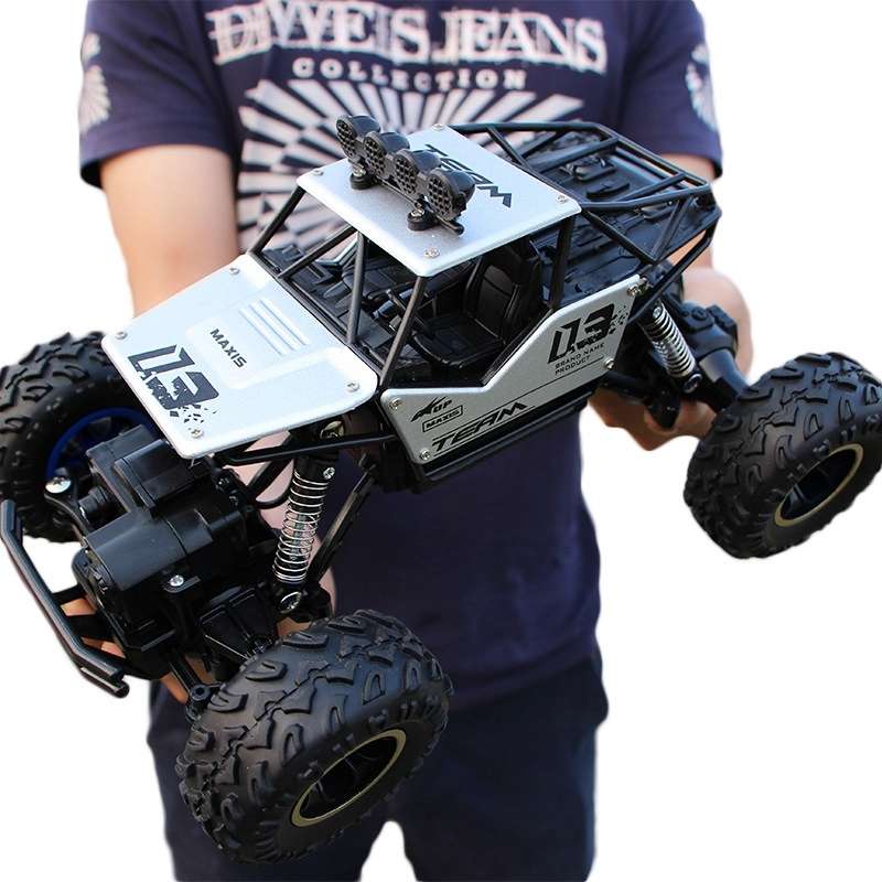 2.4GHz 4WD Double Motors Off-Road Climbing Car Remote Control Vehicle, Model:6141(Black)