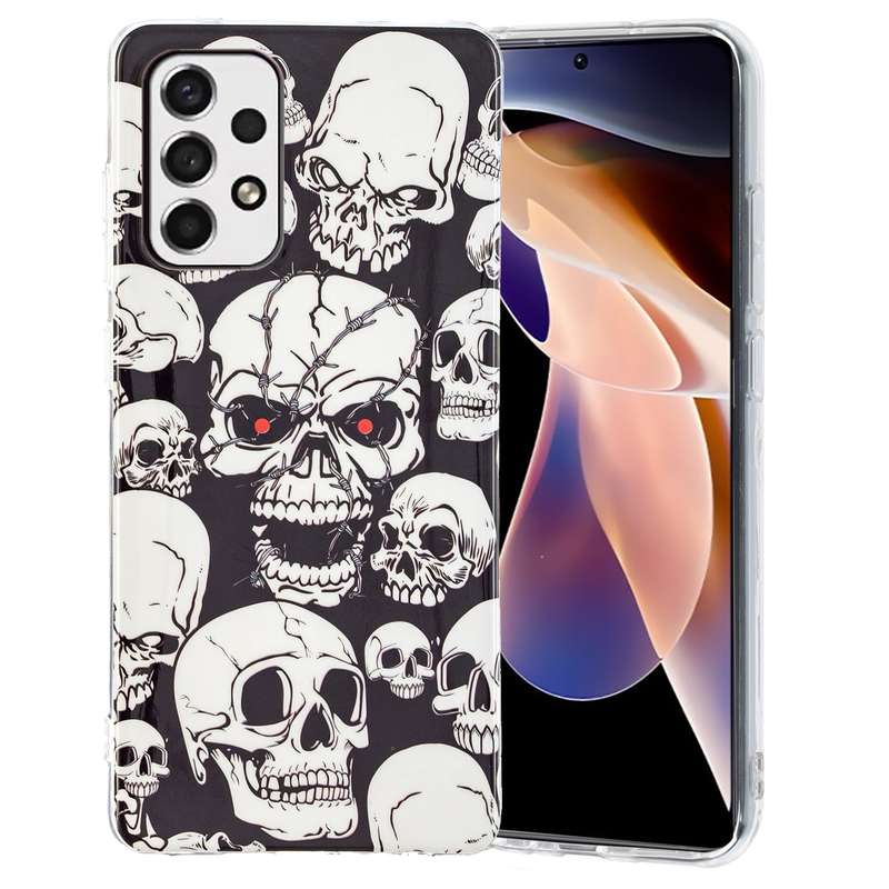For Samsung Galaxy A53 5G Luminous TPU Protective Phone Case(Graffiti)