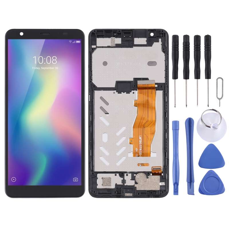 OEM LCD Screen For ZTE Blade A5 2019 Digitizer Full Assembly with FrameBlack)