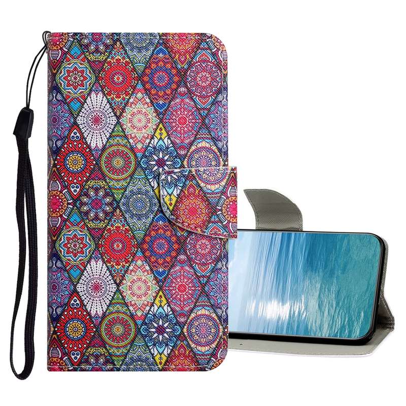 For Xiaomi Redmi Note 11 Pro 4G Colored Drawing Pattern Flip Leather Case(Mandala)