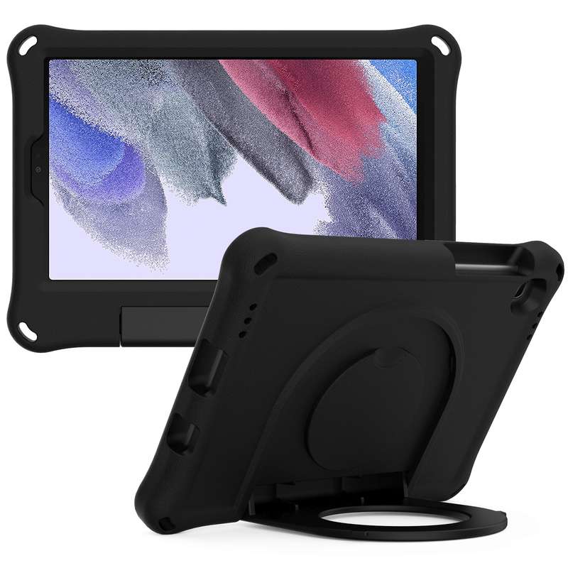 For Samsung Galaxy Tab A7 Lite EVA Handle Holder Tablet Case(Blue)