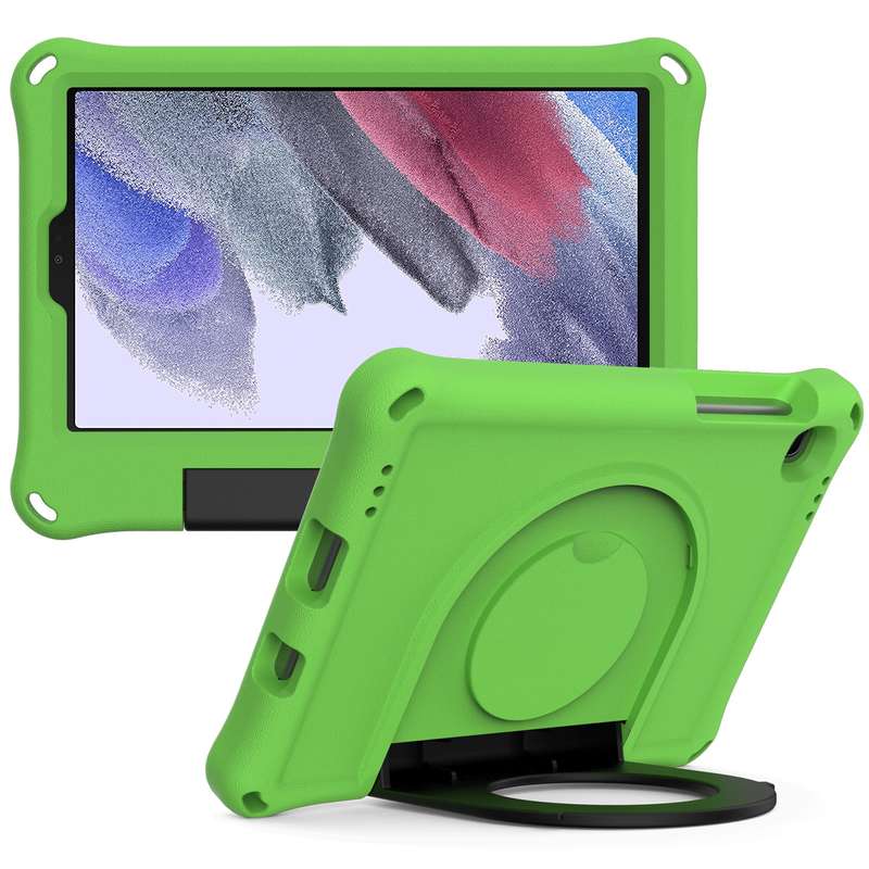 For Samsung Galaxy Tab A7 Lite EVA Handle Holder Tablet Case(Blue)