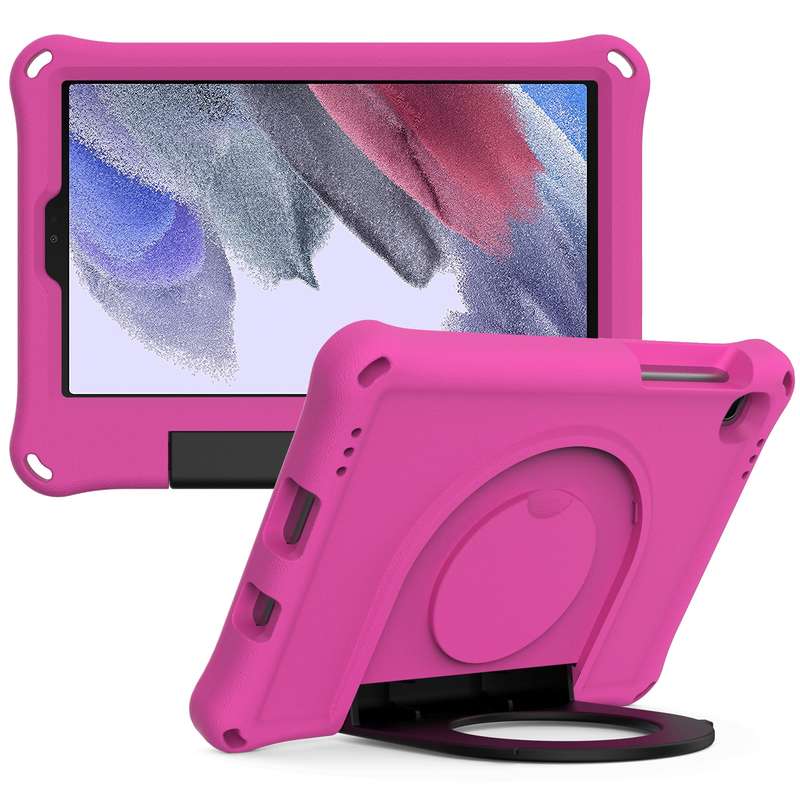 For Samsung Galaxy Tab A7 Lite EVA Handle Holder Tablet Case(Blue)