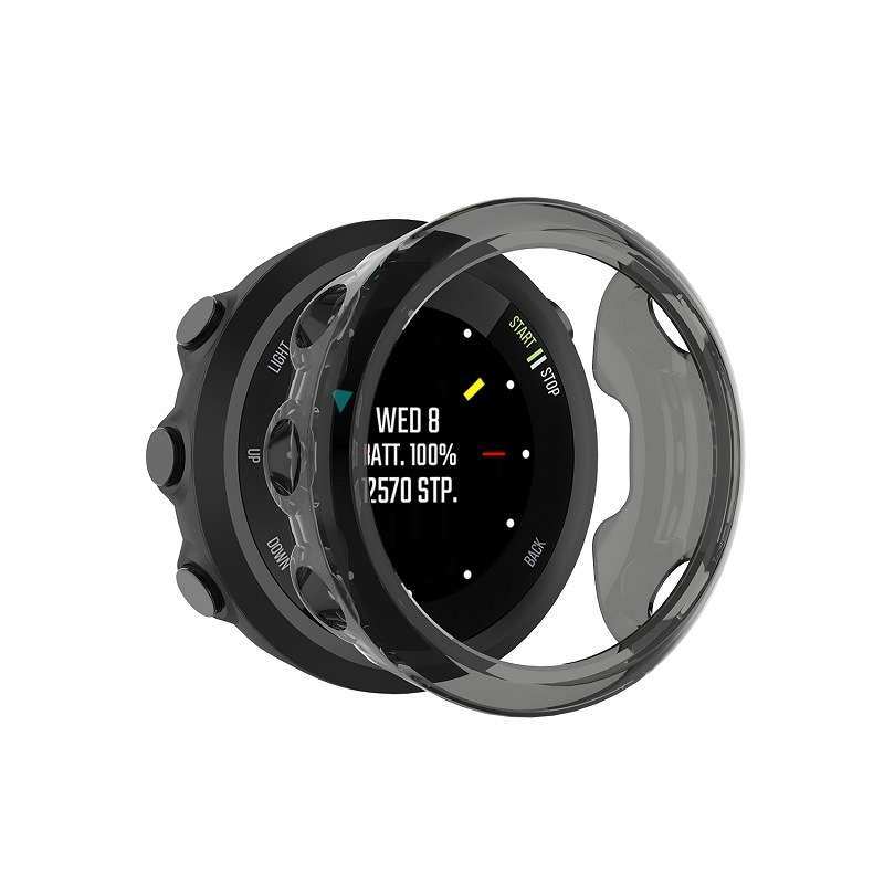 For Garmin Forerunner 45 TPU Protective Shell(Transparent Orange)