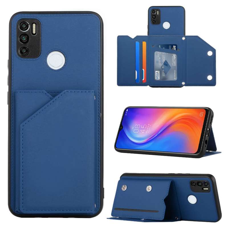 For Tecno Spark 5 Air / 6 Air Skin Feel PU + TPU + PC Phone Case(Rose Gold)