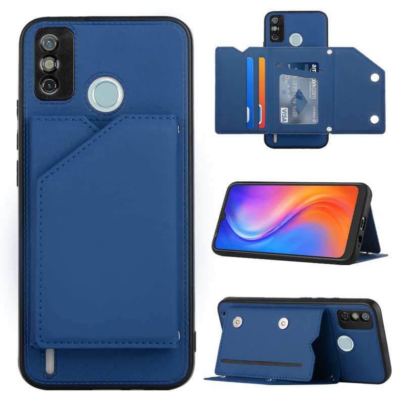 For Tecno Spark 5 Air / 6 Air Skin Feel PU + TPU + PC Phone Case(Rose Gold)